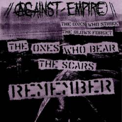 Against Empire : The Ones Who Strike the Blows Forget...The Ones Who Bear the Scars Remember
